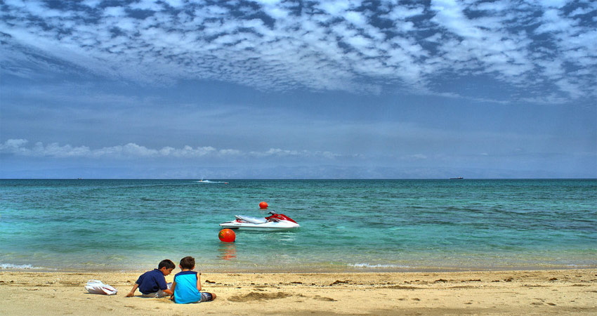 سواحل کیش، تفریحی رایگان برای کودکان